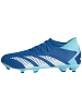 adidas Performance Fußballschuh Predator Accuracy.3 in blau / weiß