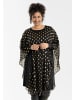 Studio Kleid Jeanne in Black with gold dots