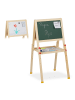 relaxdays Standtafel Whiteboard - (B)39 x (H)65 - 77 x (T)44,5 cm