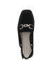 Caprice Ballerina in BLACK COMB