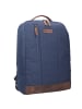 Greenburry Recycled PET Sydney Rucksack 44 cm Laptopfach coral blue