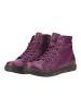 Andrea Conti Stiefelette in Pflaume