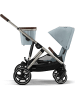 Cybex Cybex Gazelle S Kinderwagen - Farbe: Stormy Blue / Gestell Taupe