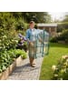 relaxdays Balkongewächshaus in Grün/ Transparent - (B)59 x (H)95 x (T)39 cm