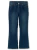 sheego Bootcut Stretch-Jeans mit Bodyforming-Effekt in dark blue Denim