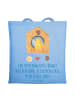 Mr. & Mrs. Panda Tote Bag Umzug neue Stadt mit Spruch in Sky Blue