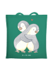 Mr. & Mrs. Panda Tote Bag Pinguine Kuscheln ohne Spruch in Mint