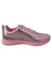Plein Sport Pink Blush Polyester Runner Gisella Sneaker Schuhe