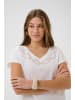 Cream T-shirt CRNibia Regular fit in Snow White