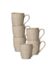 Ritzenhoff & Breker 6er Set Becher Omara in Beige 400 ml