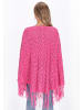 IZIA Women Poncho in pink
