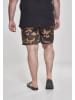 Urban Classics Badeshorts in woodcamo