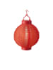 MARELIDA LED Solar Lampion in rot - D: 20cm