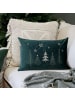 Chic Antique Aix Kissebezug mit Weihnachtsbäumen in grün