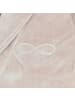 Aquarti Bamen Bademantel mit Schalkragen aus Velours in beige