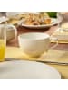 Villeroy & Boch Cappuccinotasse mit Untertasse New Cottage Basic 290 ml weiß in weiß