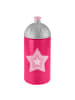 Step by Step Trinkflasche, 0,5 l, für Kindergarten und Schule in Glamour Star Astra, Pink