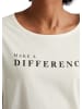 Marc O'Polo Print-T-Shirt regular in White Cotton
