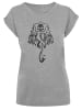 F4NT4STIC T-Shirt Harry Potter Dark Mark Crest in grau meliert