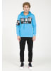 PLUS EIGHTEEN Herren Kapuzenpullover in Türkis