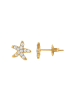 Steel_Art Ohrstecker Frauen Alora goldfarben in goldfarben