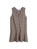 Marc O'Polo DENIM Kariertes Volantkleid regular in Dark Brown