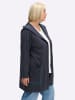 sheego Sweatjacke in tiefblau