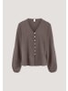 Hessnatur Hessnatur Musselin Bluse Relaxed aus reiner Bio-Baumwolle in mocca
