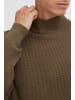 BLEND Rollkragenpullover Pullover in Braun