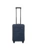 BRIC`s BY Ulisse - 4-Rollen-Kabinentrolley 55 cm (grey blue) in ozean blue