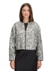 BETTY & CO Blouson mit Pailletten in Black/Silver