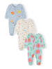 Minoti 3-er Pack Strampler 28BABYPACK1 in mint