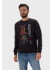 OLDSKULL Sweatshirt Asian Kanji Street in Black