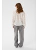 Soaked in Luxury Langarm - Hemd SLAmelie Gerade Passform in White W. Black Dobby