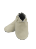 Bemesu Baby Krabbelschuhe aus Leder, weiche Lauflernschuhe mit rutschfester Sohle 