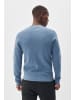 Matinique Strickpullover MAlagoon Gerade Passform in Captain's Blue Melange