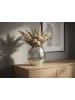 FineBuy Vase in Silber / Metall / 40x10x35
