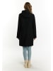 DreiMaster Vintage Dufflecoat Aus Wollgemisch in Schwarz