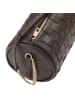 DuDu Abigail Umhängetasche Leder 19.5 cm in coffee brown