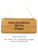 Mr. & Mrs. Panda Firmenschild Flieger mit Spruch in Keine Angabe