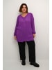 KAFFE curve Tunika KCami Regular fit in Gloxinia