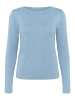 Kaffe Strickpullover KAlizza Tight fit in Windward Blue