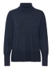 Pulz Strickpullover PZSTEFFI Relaxed fit in Dark Sapphire Melange