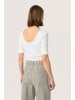 Soaked in Luxury T-shirt SLCosetta Slim fit in Broken White