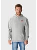OLDSKULL Hoodie Xtreme Retro Rock Skull Graphic in Heather Grey