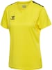 Hummel T-Shirt Hmlauthentic Damen in BLAZING YELLOW