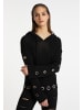 myMo ROCKS Pullover Mit Kapuze in Schwarz