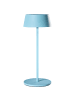 Beliani Tischlampe für den Außenbereich GUDER in Blau - (W) 15 x (H) 36 x (L) 15 cm