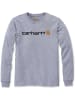 CARHARTT  T-Shirt "Core Logo 104107" in Grau