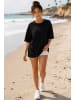 Reichstadt Damen Oversized T-Shirt in Black